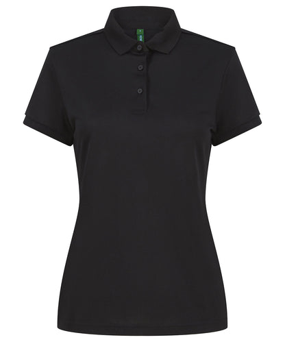 Henbury - Women’s recycled polyester polo shirt - HB466