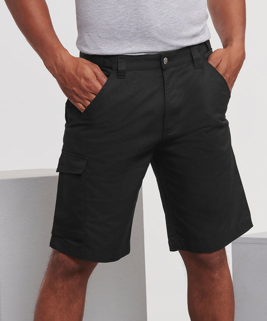 Russell Europe - Polycotton twill workwear shorts - J002M