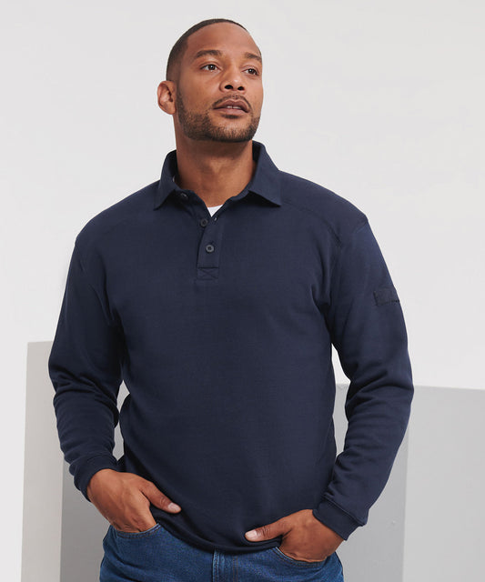 Russell Europe - Heavy-duty collar sweatshirt - J012M