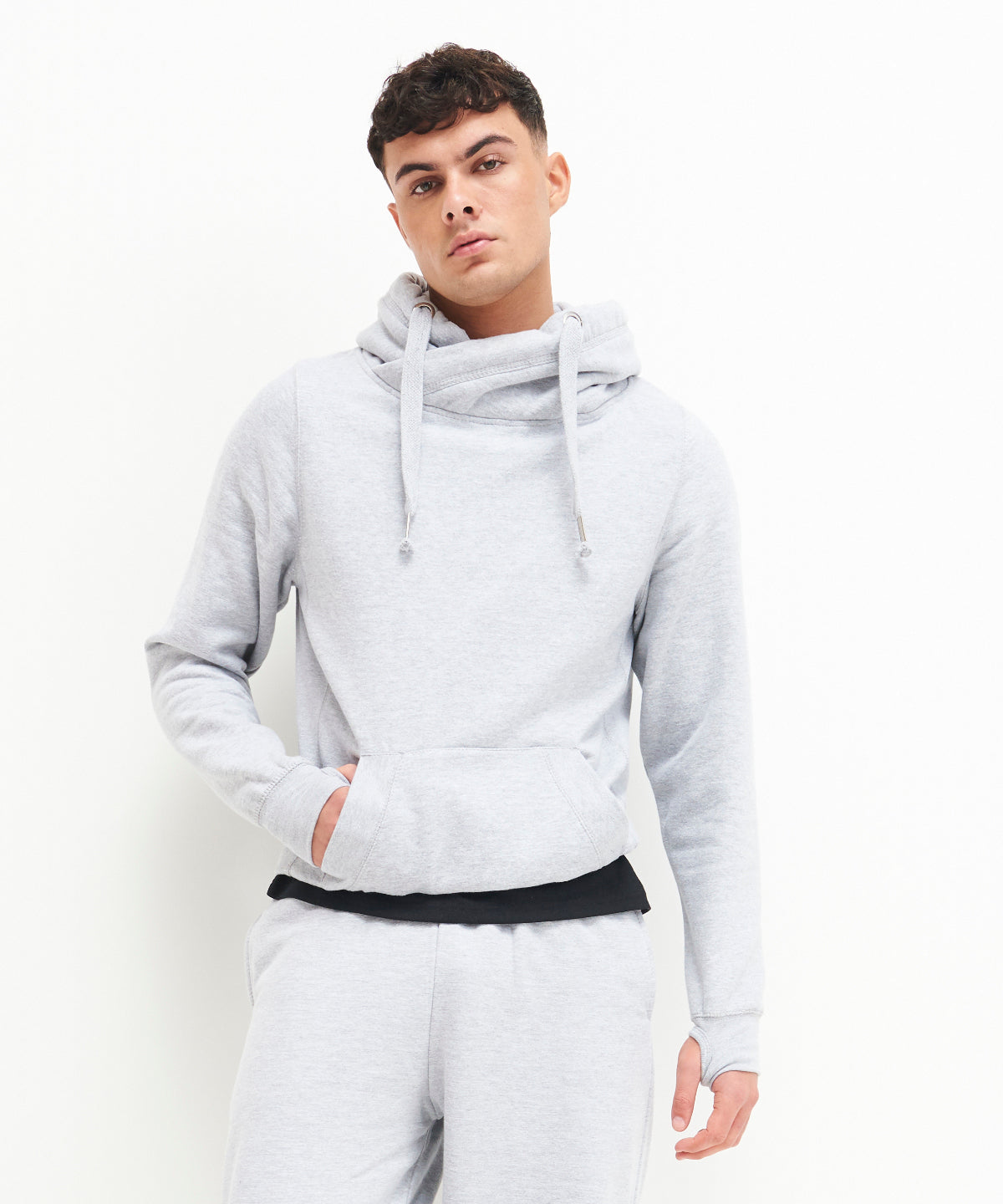 AWDis Just Hoods - Cross neck hoodie - JH021