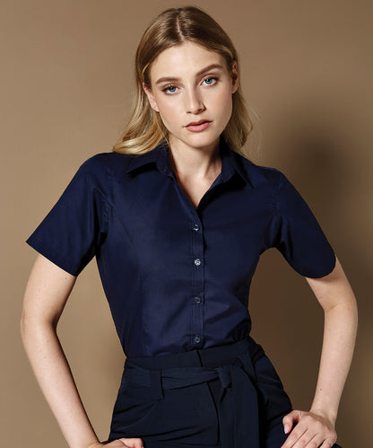 Kustom Kit - Business blouse short-sleeved (tailored fit) - K742F