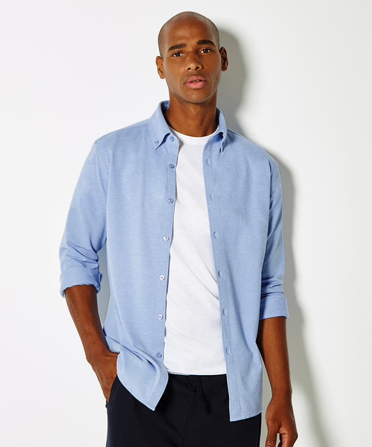Kustom Kit - Long sleeve Superwash® 60° piqué shirt (tailored fit) - KK143