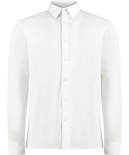 Kustom Kit - Long sleeve Superwash® 60° piqué shirt (tailored fit) - KK143
