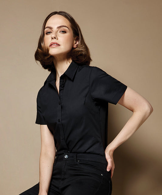 Kustom Kit - Women's poplin shirt short sleeve - KK241