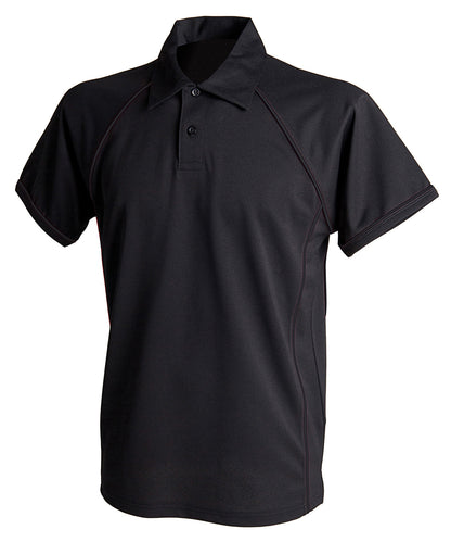 Finden & Hales - Piped performance polo - LV370