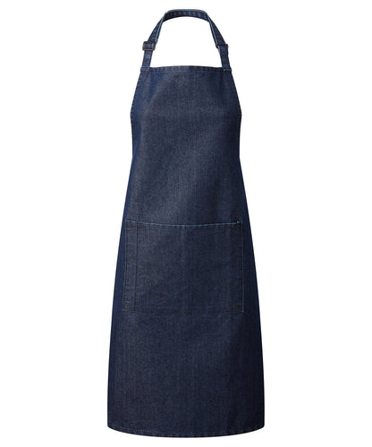 Premier - Colours bib apron with pocket - PR154