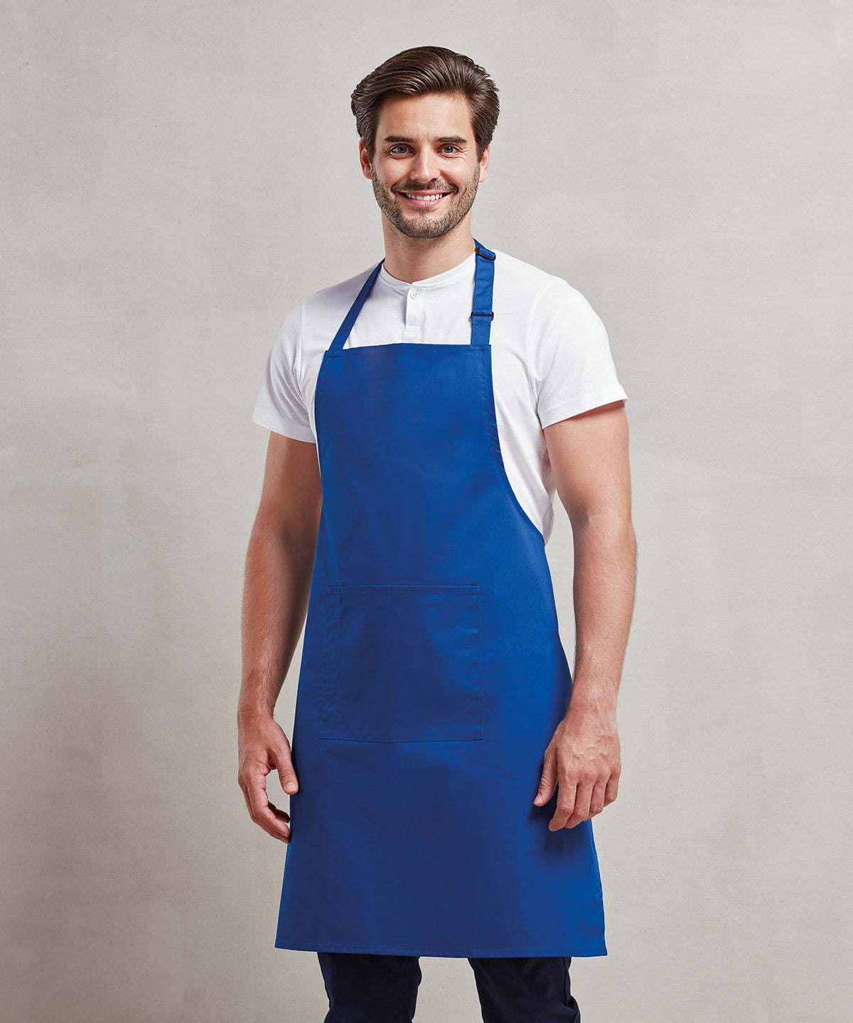 Premier - Colours bib apron with pocket - PR154