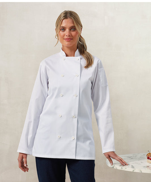 Premier - Women's long sleeve chef's jacket - PR671