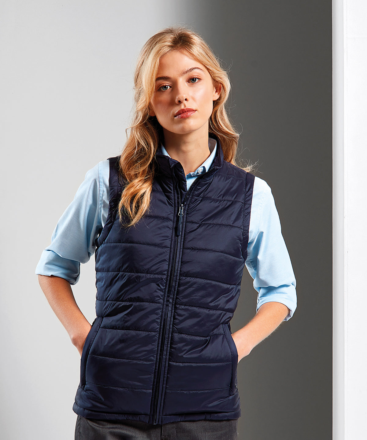 Premier - Women’s ‘Recyclight’ padded gilet - PR815