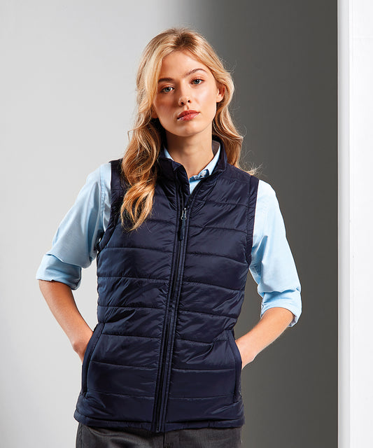 Premier - Women’s ‘Recyclight’ padded gilet - PR815