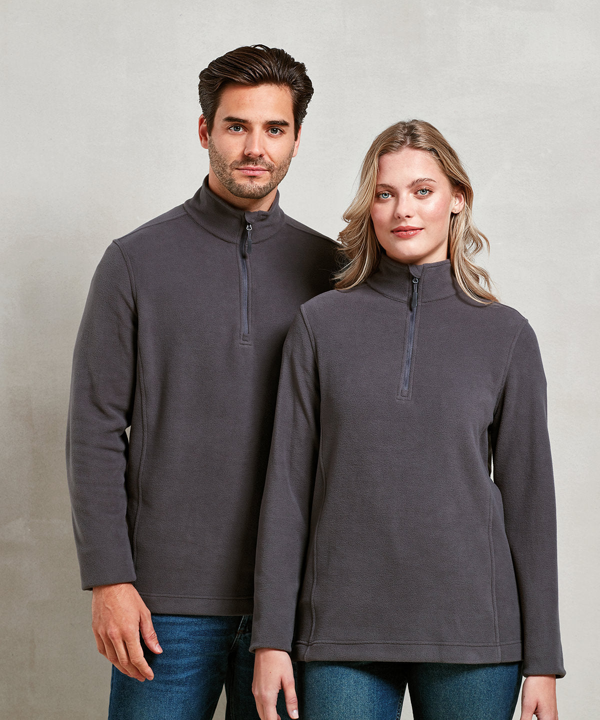 Premier - Unisex ‘Recyclight’ 1/4 zip microfleece - PR831