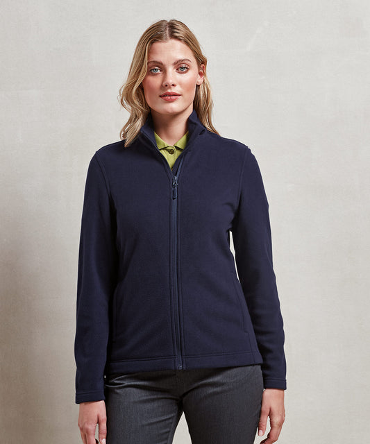 Premier - Women’s ‘Recyclight’ full-zip microfleece - PR832