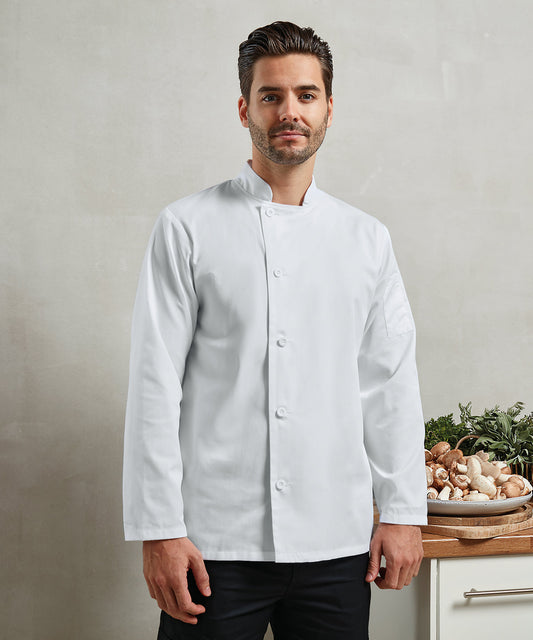Premier - Chef's essential long sleeve jacket - PR901
