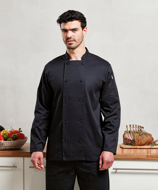 Premier - Chef's Coolchecker® long sleeve jacket - PR903