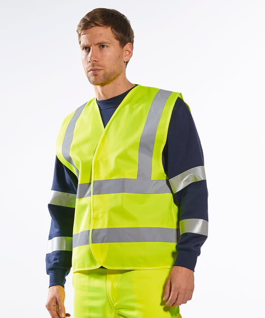 Portwest - Hi-vis two-band-and-brace vest (C470) - PW002
