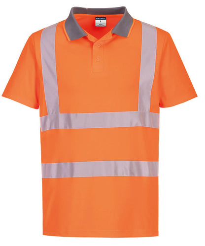 Portwest - Eco Hi-vis short sleeve polo (EC10) - PW410