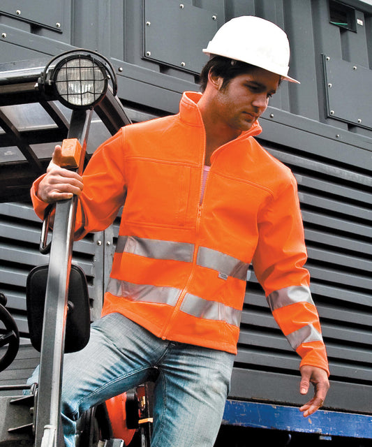 Result Safeguard - High-viz softshell jacket - R117A