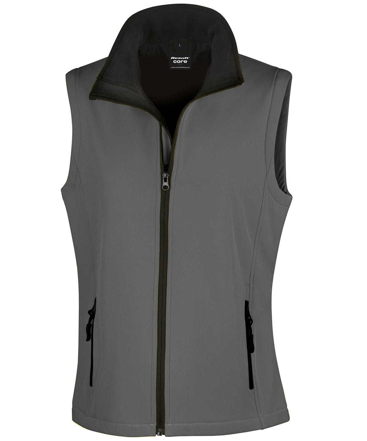 Result Core - Women's printable softshell bodywarmer - R232F