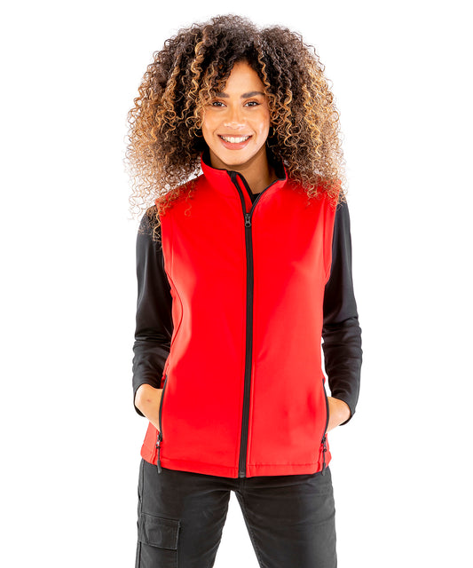 Result Core - Women's printable softshell bodywarmer - R232F