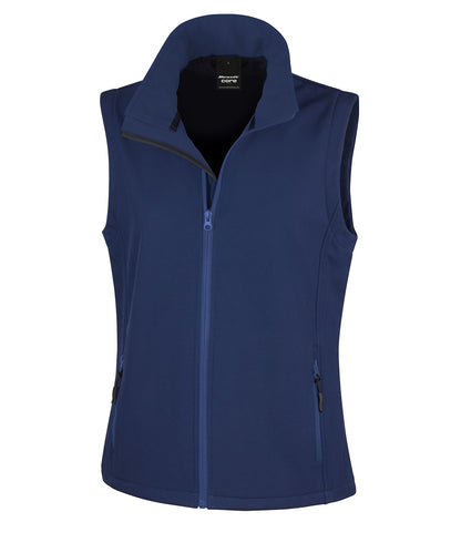 Result Core - Women's printable softshell bodywarmer - R232F