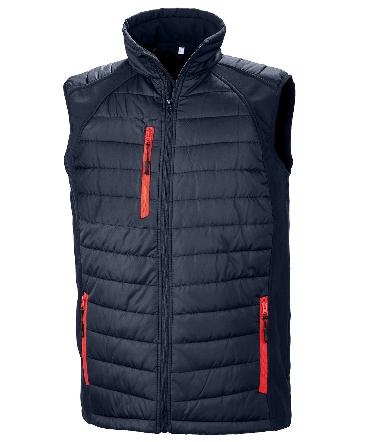 Result Genuine Recycled - compass padded softshell gilet - R238X