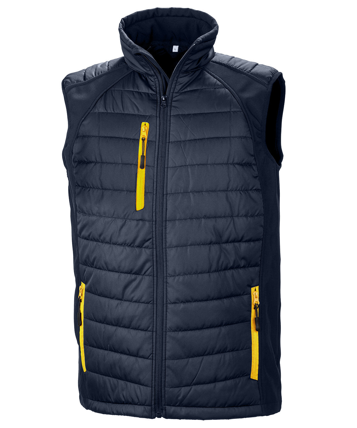 Result Genuine Recycled - compass padded softshell gilet - R238X