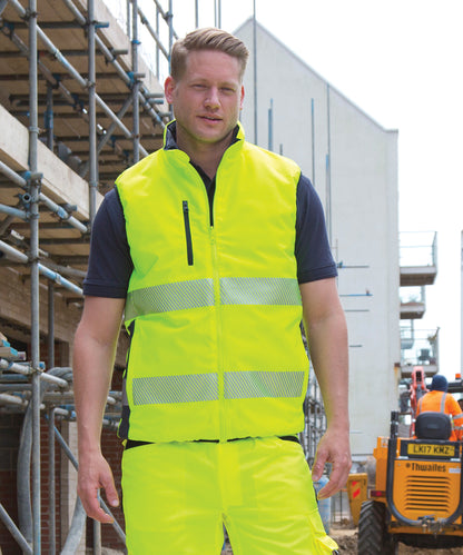 Result Safeguard - Reversible soft padded gilet - R332X