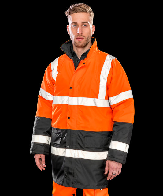 Result Core - Motorway two-tone safety coat - R452X