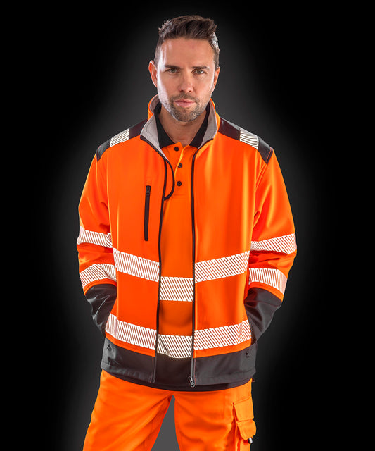 Result Safeguard - Printable ripstop safety softshell - R476X