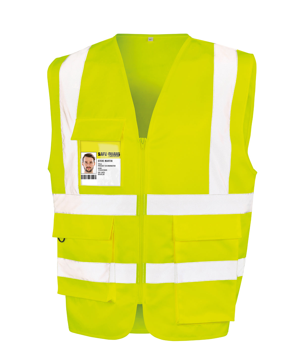 Result Safeguard - Heavy duty polycotton security vest - R477X