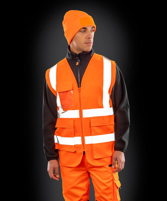 Result Safeguard - Heavy duty polycotton security vest - R477X