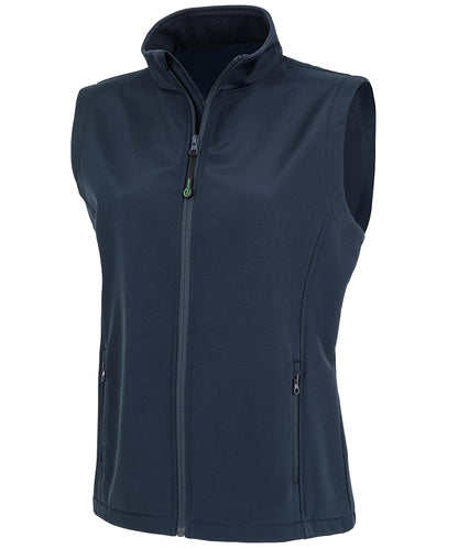 Result Genuine Recycled - Women's recycled 2-layer printable softshell bodywarmer - R902F