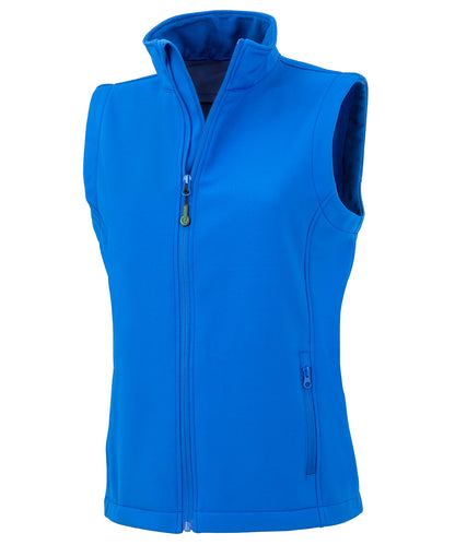 Result Genuine Recycled - Women's recycled 2-layer printable softshell bodywarmer - R902F