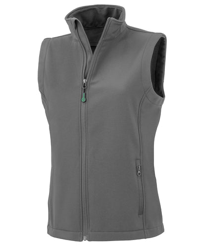 Result Genuine Recycled - Women's recycled 2-layer printable softshell bodywarmer - R902F