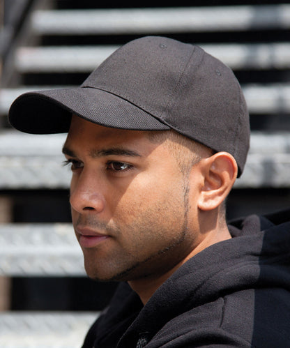 Result Headwear - Memphis 6-panel brushed cotton low profile cap - RC81X