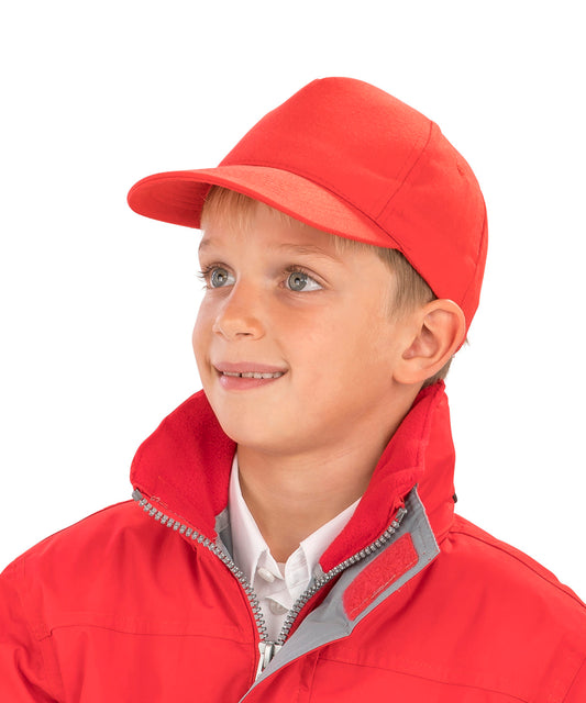 Result Headwear - Boston junior 65/35 polycotton cap - RC84J