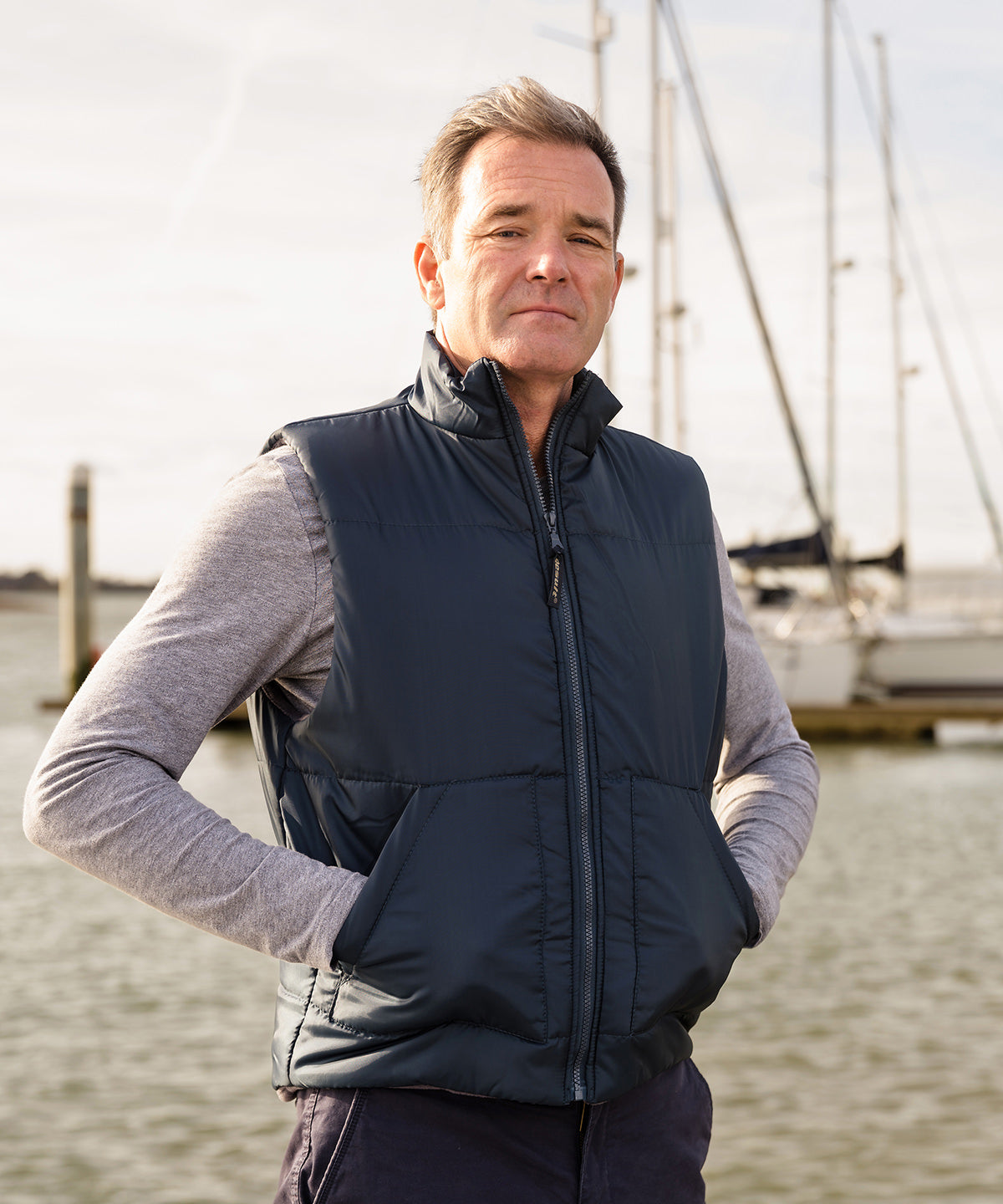 Result - Fleece-lined bodywarmer - RE44A