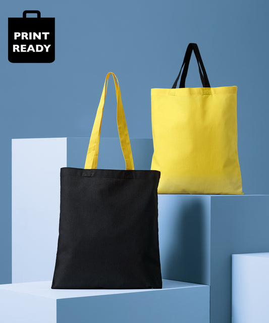 Nutshell® - Varsity cotton shopper short handle - RL130