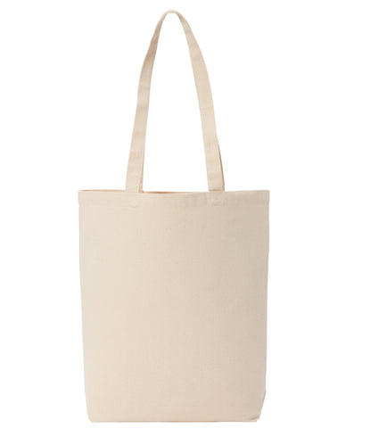 Nutshell® - Recycled premium canvas ‘flat base’ shopper - RL660
