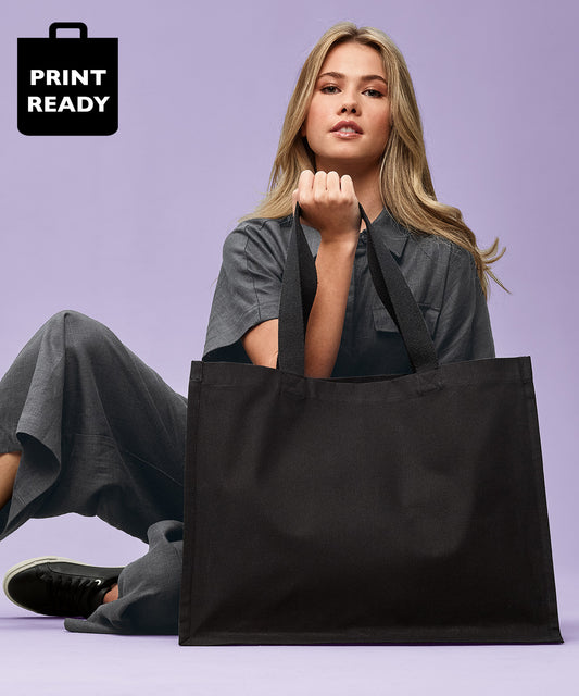 Nutshell® - Recycled premium canvas ‘stand-up’ shopper - RL675