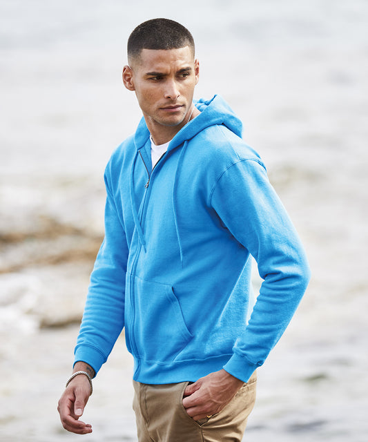 Fruit of the Loom - Classic 80/20 hooded sweatshirt jacket - SS222