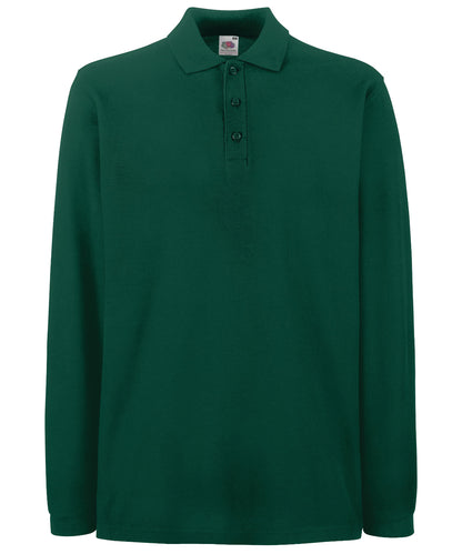 Fruit of the Loom - Premium long sleeve polo - SS258