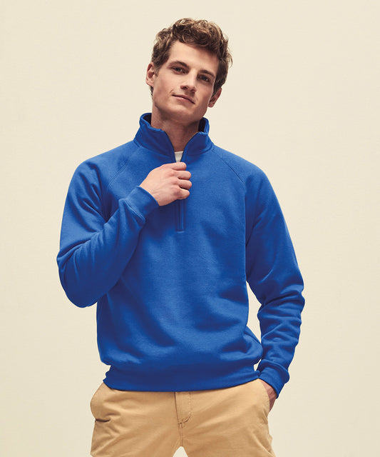 Fruit of the Loom - Premium 70/30 zip-neck sweatshirt - SS830