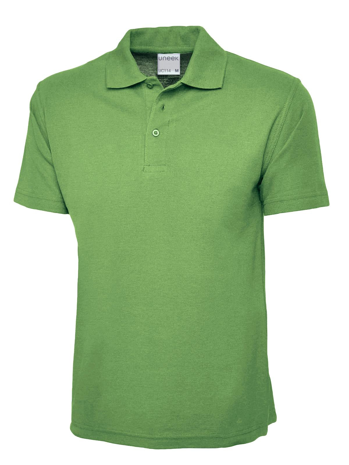 Uneek - Mens Active Cotton Poloshirt - UC114