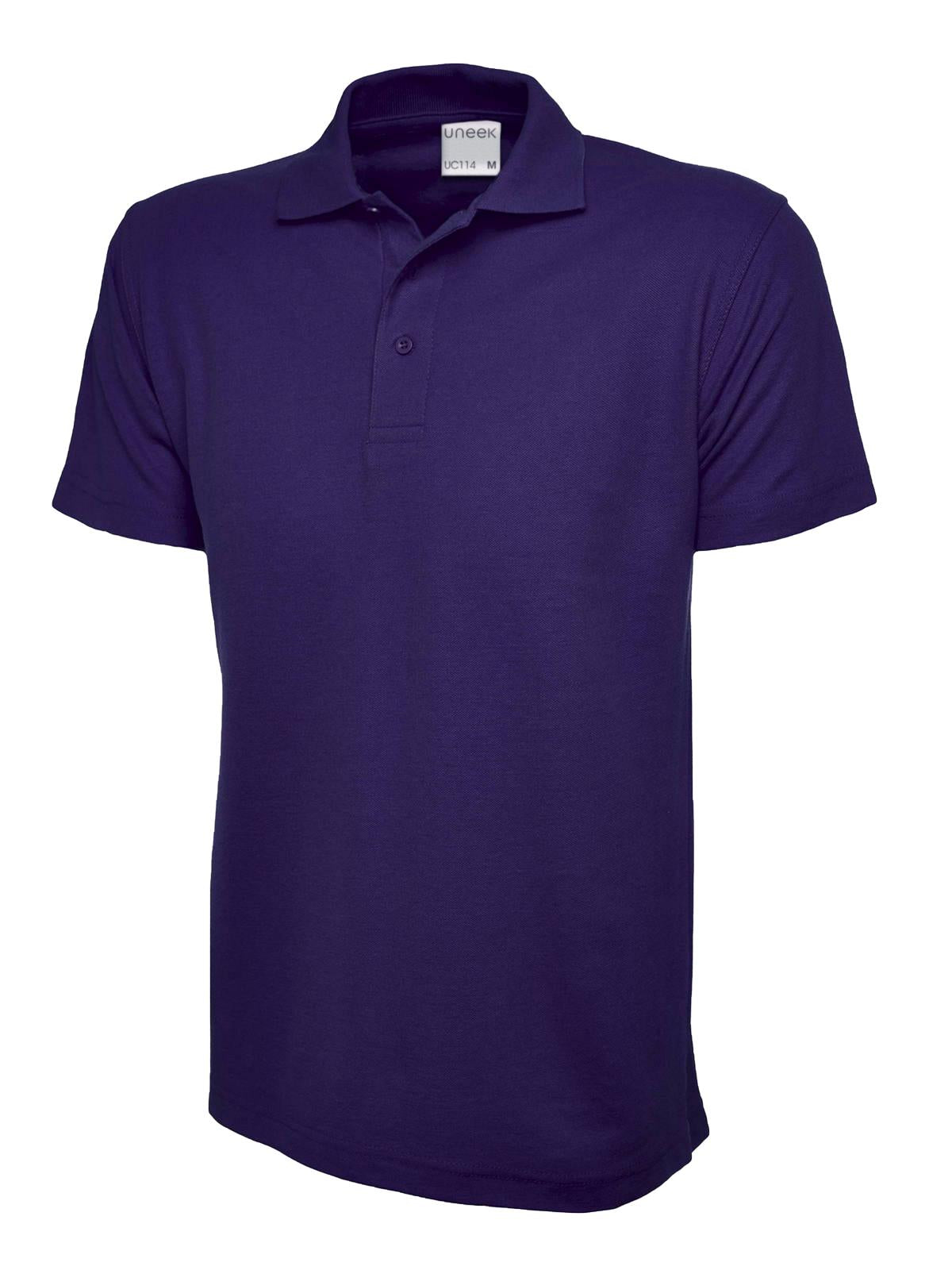 Uneek - Mens Active Cotton Poloshirt - UC114