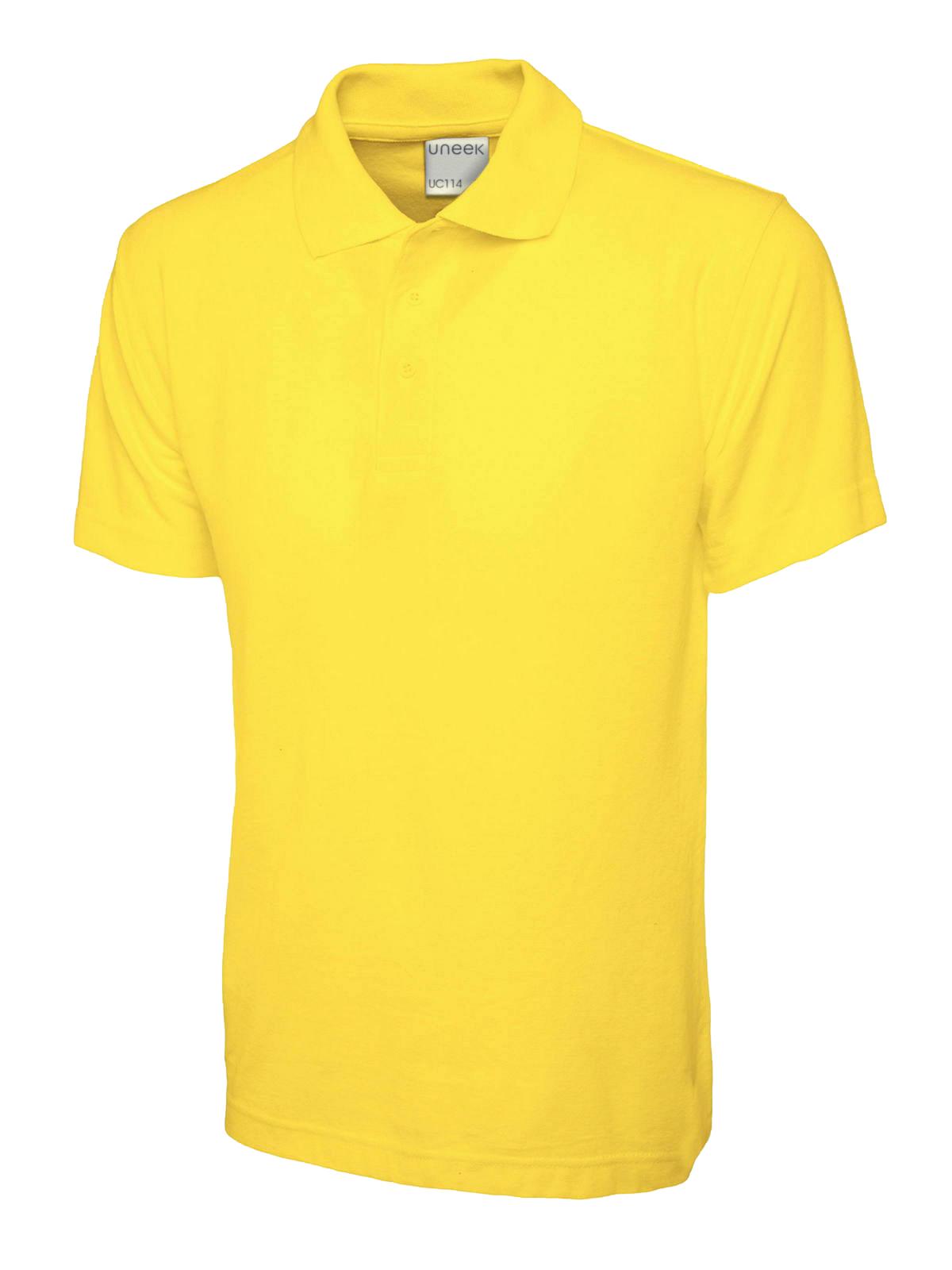 Uneek - Mens Active Cotton Poloshirt - UC114