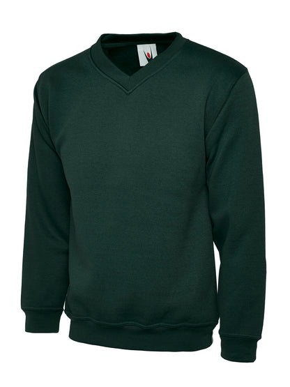 Uneek - Classic V-Neck Sweatshirt - UC204