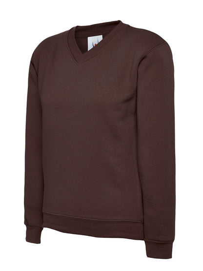 Uneek - Childrens Classic V-Neck Sweatshirt - UC206