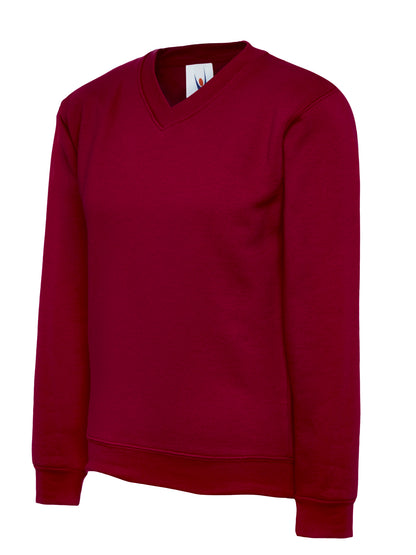 Uneek - Childrens Classic V-Neck Sweatshirt - UC206