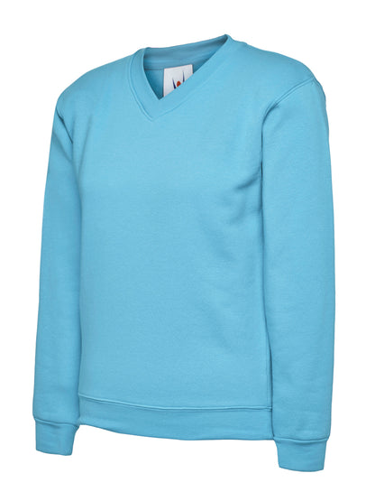 Uneek - Childrens Classic V-Neck Sweatshirt - UC206